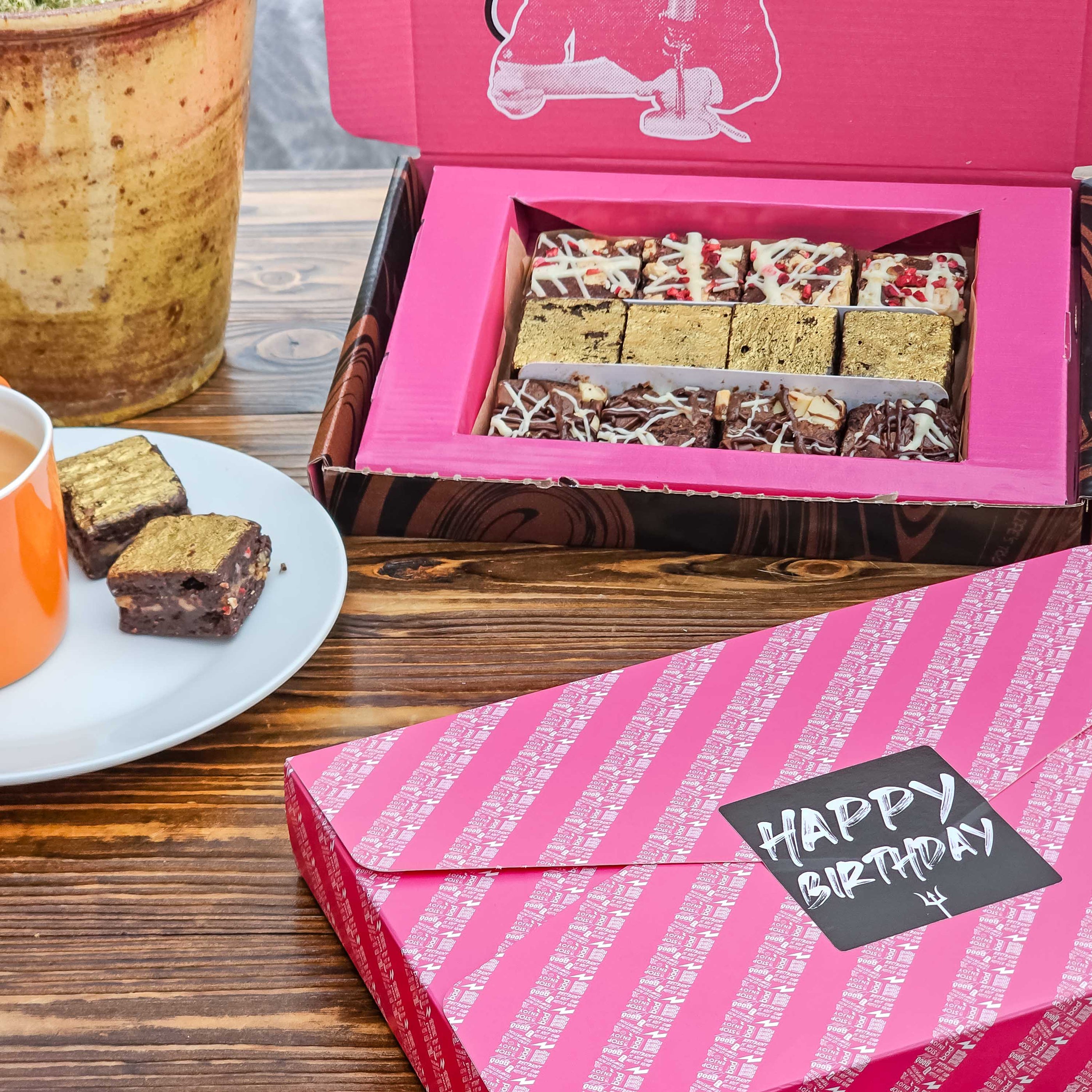 Birthday Brownie Presents