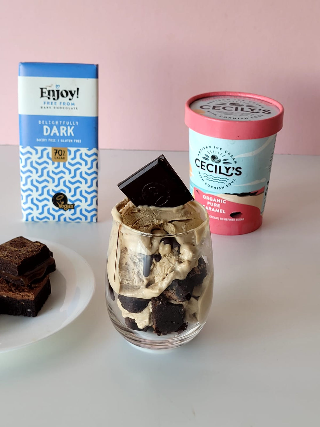 Ice Cream Sundae Collab Bad Brownie X Cecily's X Enjoy!