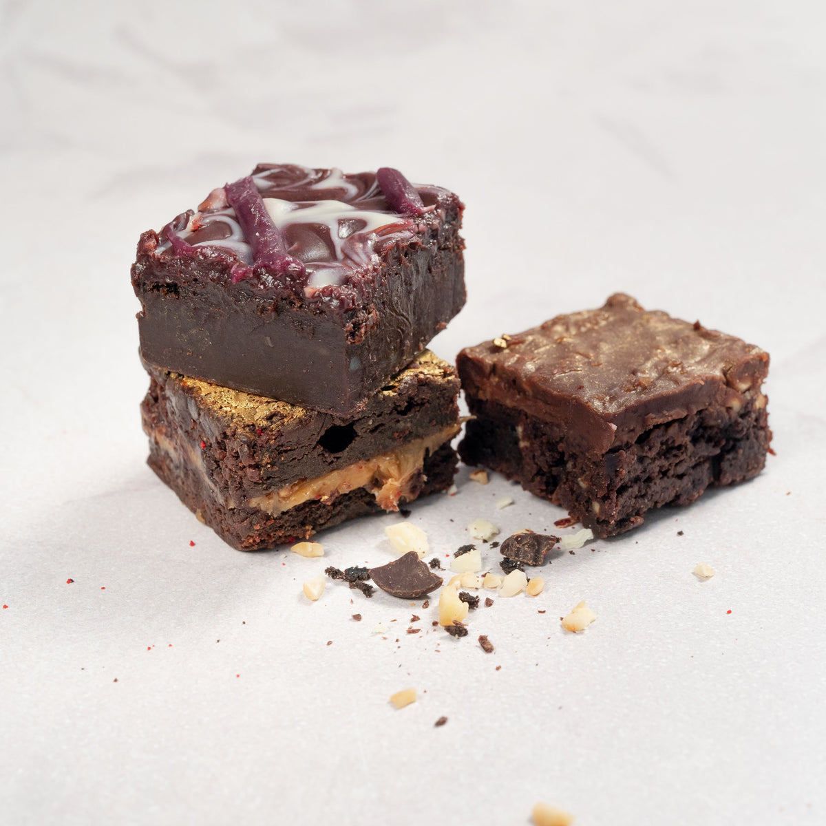 BIRTHDAY Gift Wrapped No Brainer Brownie Box
