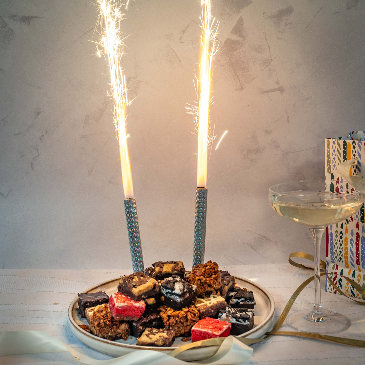 Sparkler fountain candles