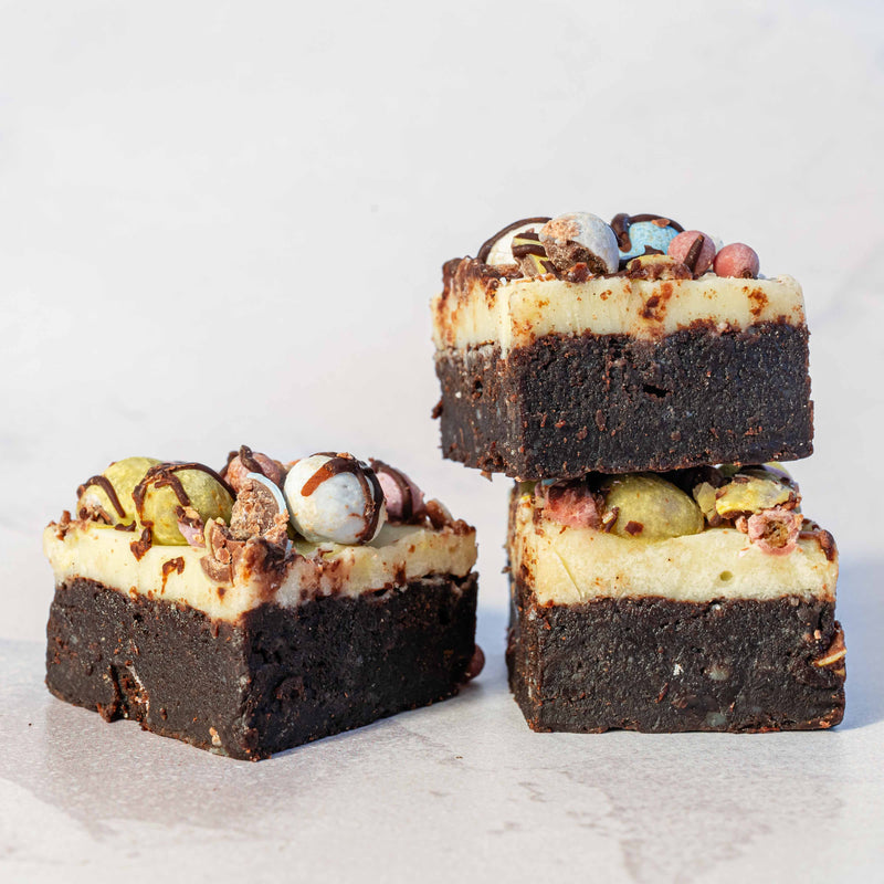 The Mini Egg-Stravaganza 16 bite Easter Brownie Bite Box