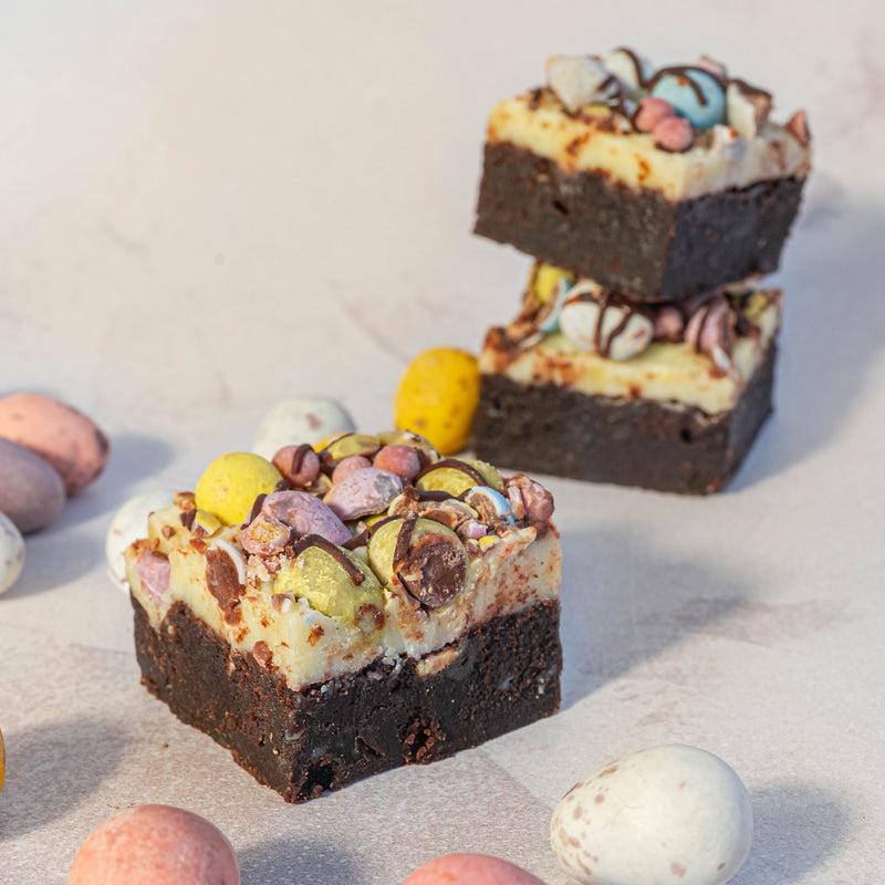 The Mini Egg-Stravaganza 16 bite Easter Brownie Bite Box