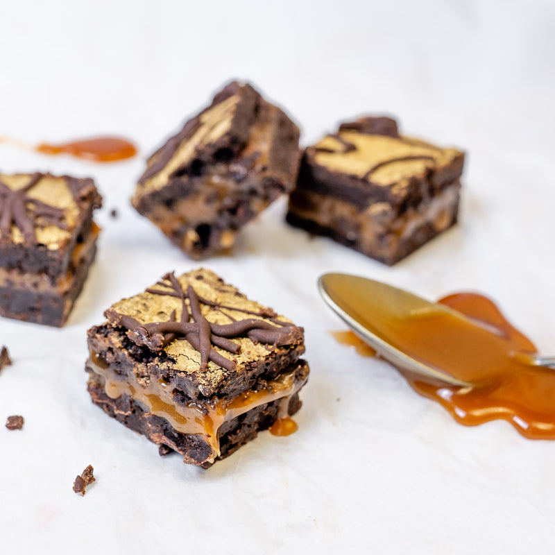 The Tasty Treats 6 Bite Brownie Box (Vegan wheat free)