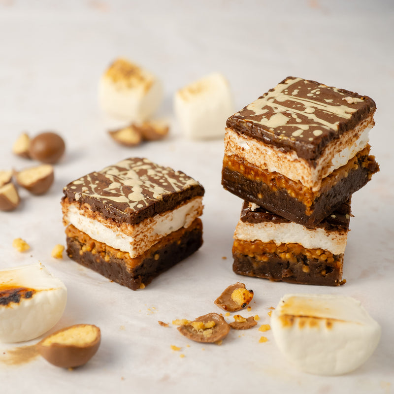 The Festive Feast Box 24 Bite Christmas Brownie Box