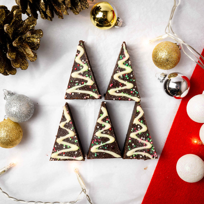 Tinsel Tree Brownies