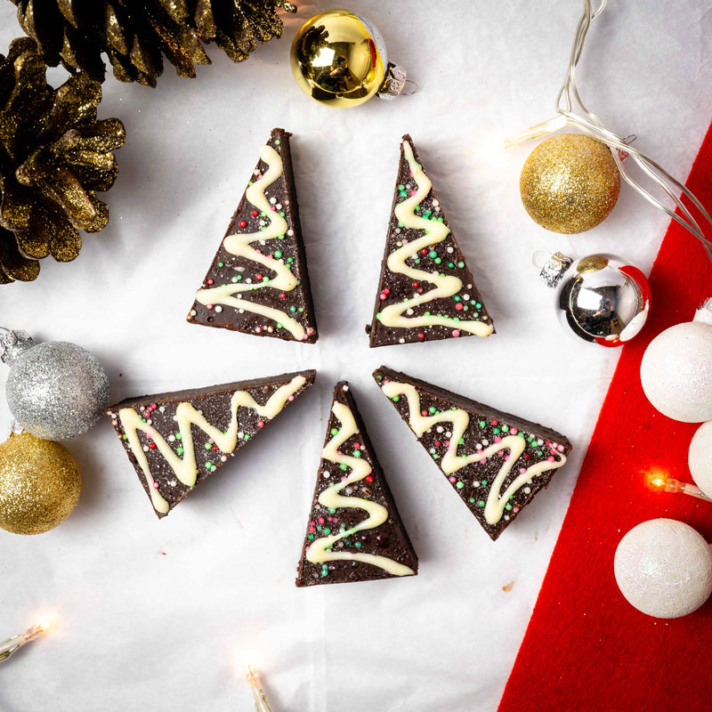 Tinsel Tree Brownies