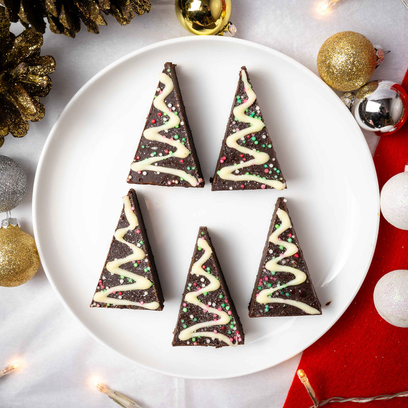 Tinsel Tree Brownies