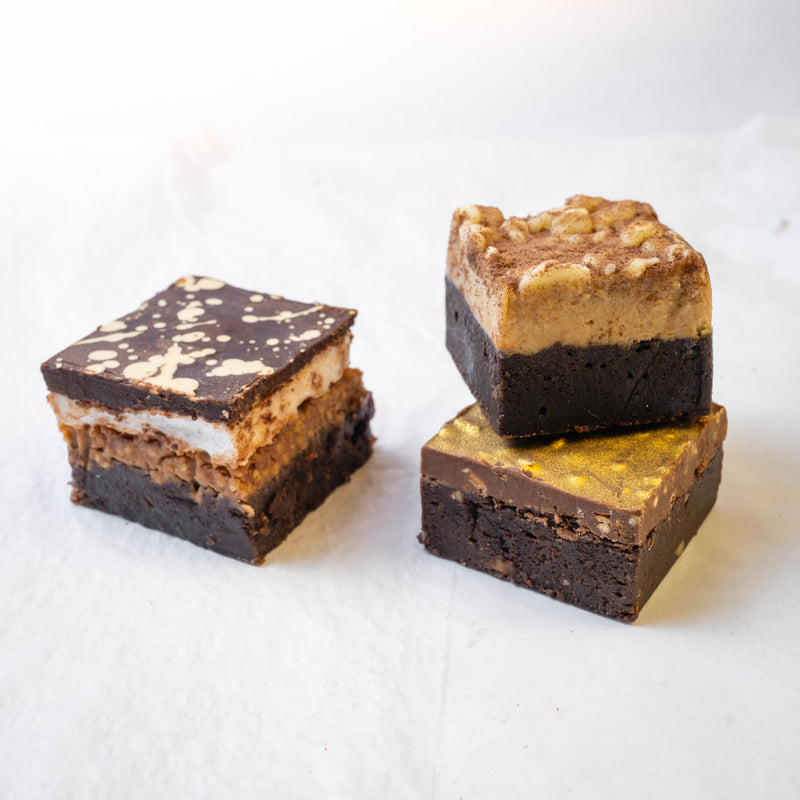 The Merry Mischief 12 Bite Christmas Brownie Box