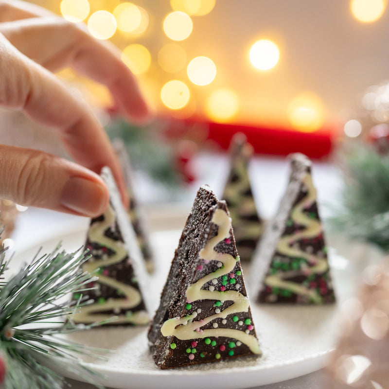 Tinsel Tree Brownies
