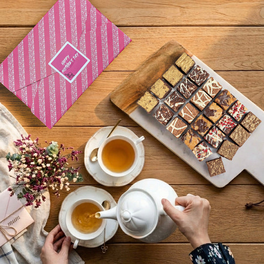 Gift Wrapped Premier Brownie Box for Mother's Day