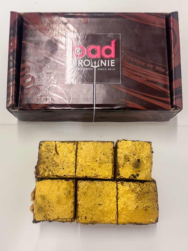 Gold Medal Salted Caramel 6 Bite Brownie Box