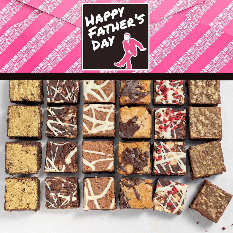 FATHER'S DAY Gift Wrapped Premier Brownie Box