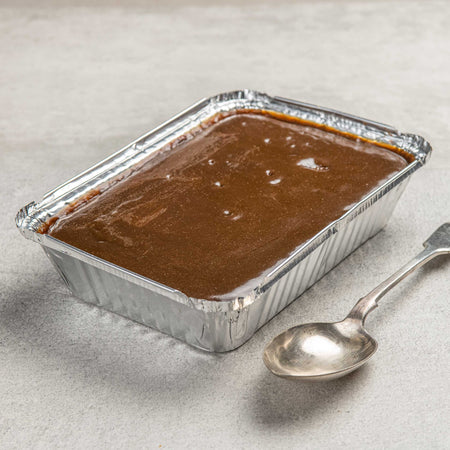 Vegan Rum Cake Brownie Pudding